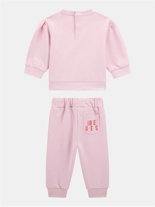 felpa e pantalone bambina rosa GUESS | A5RG04KA6R4/G65U